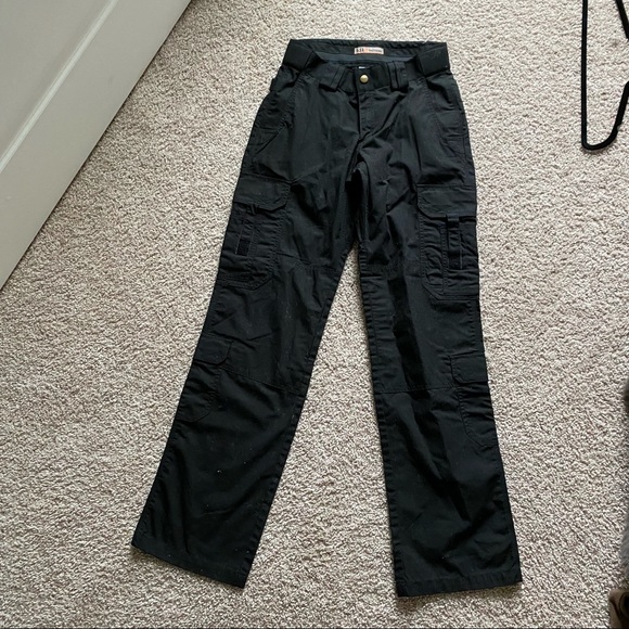 Black Cargo Pants - Picture 1 of 2